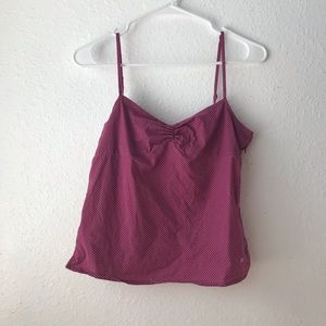 3/$20 ⚡️ AMERICAN EAGLE Y2K polka dot cropped cami